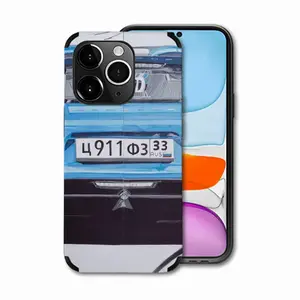 Porsche Spyder iPhone14 Pro Phone Case (Leather)