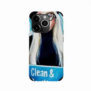 Madonna Clean And Sanitized iPhone14 Pro Phone Case (Leather)