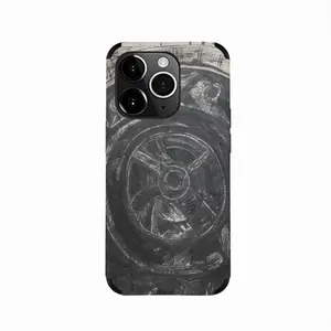 Death Helmet iPhone14 Pro Phone Case (Leather)