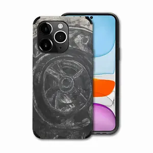 Death Helmet iPhone14 Pro Phone Case (Leather)