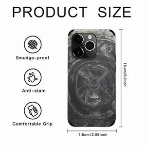 Death Helmet iPhone14 Pro Phone Case (Leather)