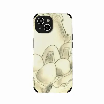 6 Eier Im Karton Six Eggs In The Cardboard iPhone14 Phone Case (Leather)