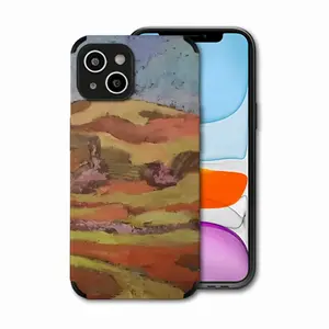 Mountain Range iPhone14 Phone Case (Leather)