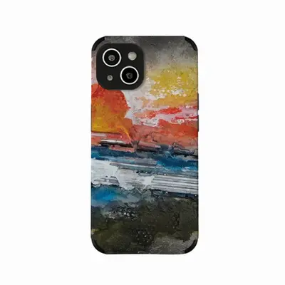 Sunset iPhone14 Phone Case (Leather)