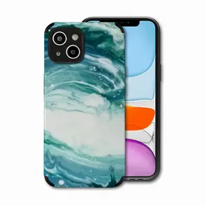 Wave iPhone14 Phone Case (Leather)