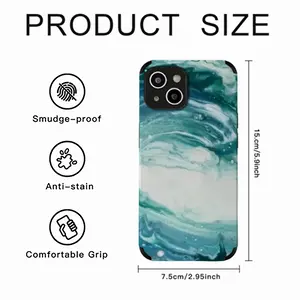 Wave iPhone14 Phone Case (Leather)