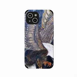 Eagle Scratch iPhone14 Phone Case (Leather)