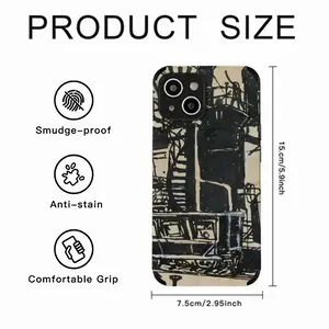 Gas Works iPhone14 Phone Case (Leather)