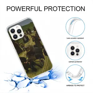 Running From The Pogrom iPhone14 Pro Max Phone Case (Silicone)