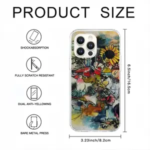 Postcard iPhone14 Pro Max Phone Case (Silicone)