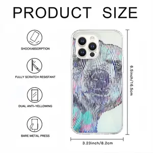 Polar Bear With A Big Heart iPhone14 Pro Max Phone Case (Silicone)