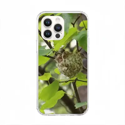 Baby Bird In A Nest iPhone14 Pro Max Phone Case (Silicone)