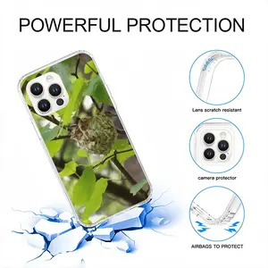 Baby Bird In A Nest iPhone14 Pro Max Phone Case (Silicone)