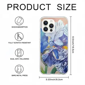 Irises iPhone14 Pro Max Phone Case (Silicone)