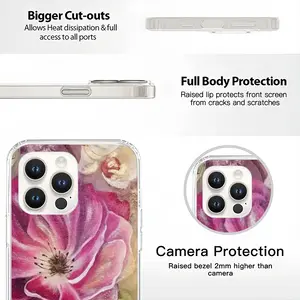 Smell Of Rose iPhone14 Pro Max Phone Case (Silicone)