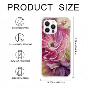 Smell Of Rose iPhone14 Pro Max Phone Case (Silicone)