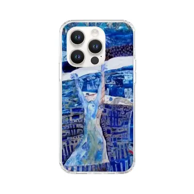 True Blue iPhone14 Pro Phone Case (Silicone)