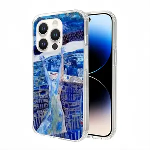 True Blue iPhone14 Pro Phone Case (Silicone)