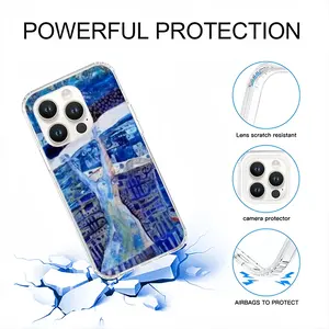 True Blue iPhone14 Pro Phone Case (Silicone)