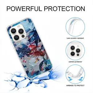 Listening To Radiohead iPhone14 Pro Phone Case (Silicone)