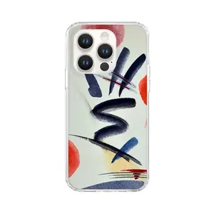 Make Art Not War iPhone14 Pro Phone Case (Silicone)