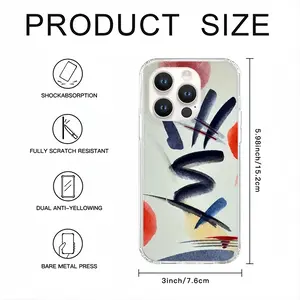 Make Art Not War iPhone14 Pro Phone Case (Silicone)