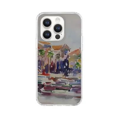 Sanary Sur Mer A Mediterranean Harbour iPhone14 Pro Phone Case (Silicone)