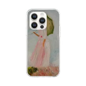 Lady iPhone14 Pro Phone Case (Silicone)