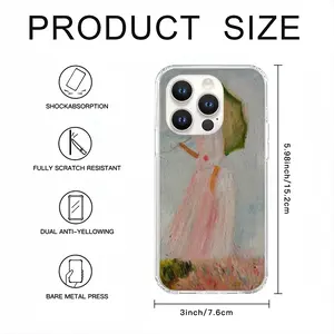 Lady iPhone14 Pro Phone Case (Silicone)