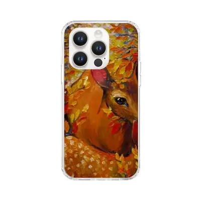 Deer Secret Hideaway iPhone14 Pro Phone Case (Silicone)