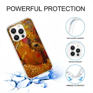 Deer Secret Hideaway iPhone14 Pro Phone Case (Silicone)