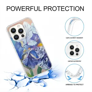 Irises iPhone14 Pro Phone Case (Silicone)