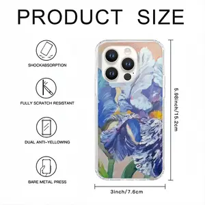 Irises iPhone14 Pro Phone Case (Silicone)