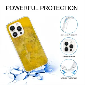 Yellow iPhone14 Pro Phone Case (Silicone)