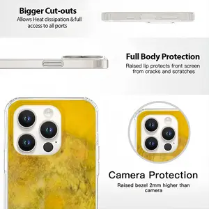 Yellow iPhone14 Pro Phone Case (Silicone)