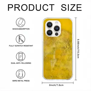 Yellow iPhone14 Pro Phone Case (Silicone)