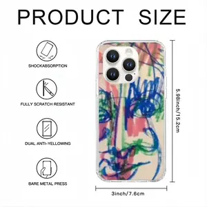 Faces iPhone14 Pro Phone Case (Silicone)