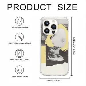 Yellow iPhone14 Pro Phone Case (Silicone)