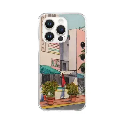 Beacon Hotel South Beach iPhone14 Pro Phone Case (Silicone)