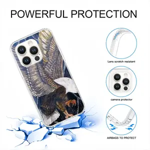 Eagle Scratch iPhone14 Pro Phone Case (Silicone)