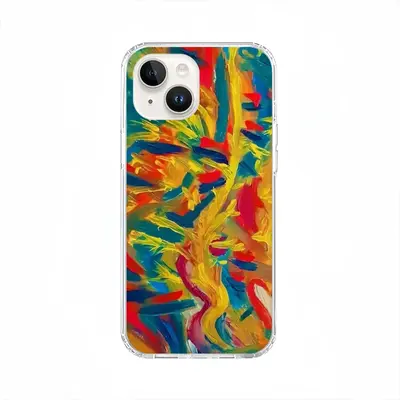 Burning Flame iPhone14 Phone Case (Silicone)