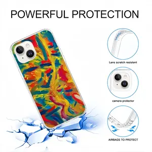 Burning Flame iPhone14 Phone Case (Silicone)