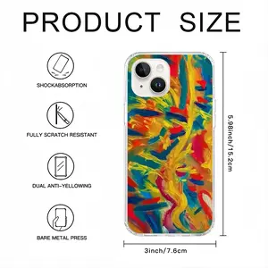 Burning Flame iPhone14 Phone Case (Silicone)