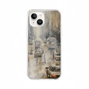 Snowy Day iPhone14 Phone Case (Silicone)