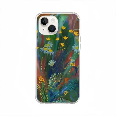 A Bouquet Of Wild Flowers In The Evening iPhone14 Phone Case (Silicone)