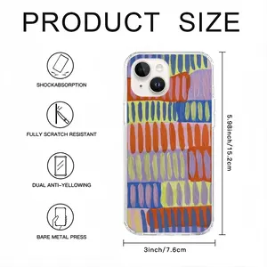 Simple Visual iPhone14 Phone Case (Silicone)