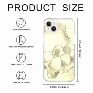 6 Eier Im Karton Six Eggs In The Cardboard iPhone14 Plus Phone Case (Silicone)