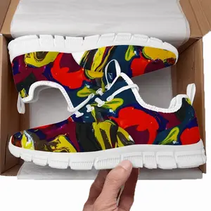 Men Running In Paint F7 Running Shoes