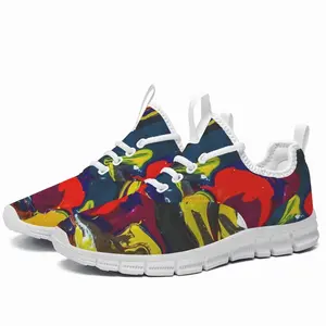 Men Running In Paint F7 Running Shoes