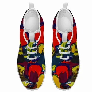 Men Running In Paint F7 Running Shoes